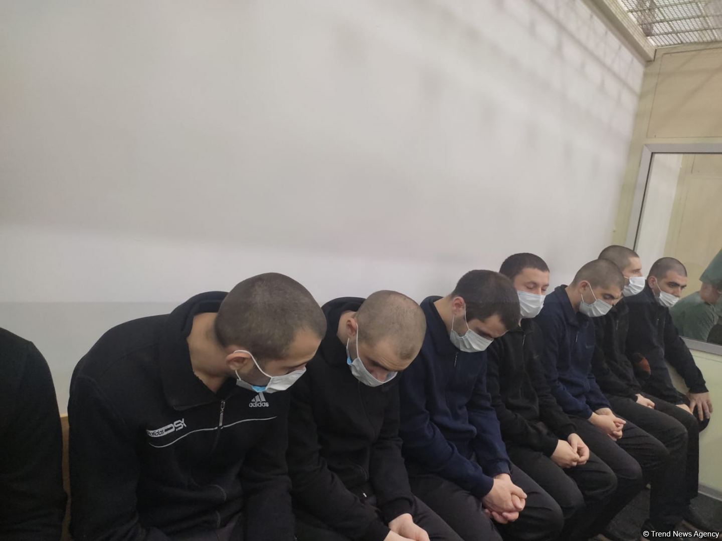 Erməni silahlı birləşmə üzvlərinin məhkəməsi təxirə salındı (FOTO)