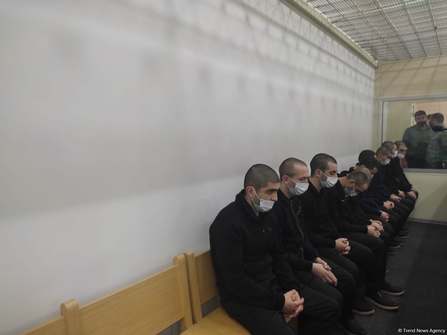 Erməni silahlı birləşmə üzvlərinin məhkəməsi təxirə salındı (FOTO)