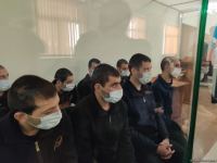 Erməni terrorçu silahlı birləşmənin daha 13 üzvünün məhkəməsi təxirə salınıb (FOTO)