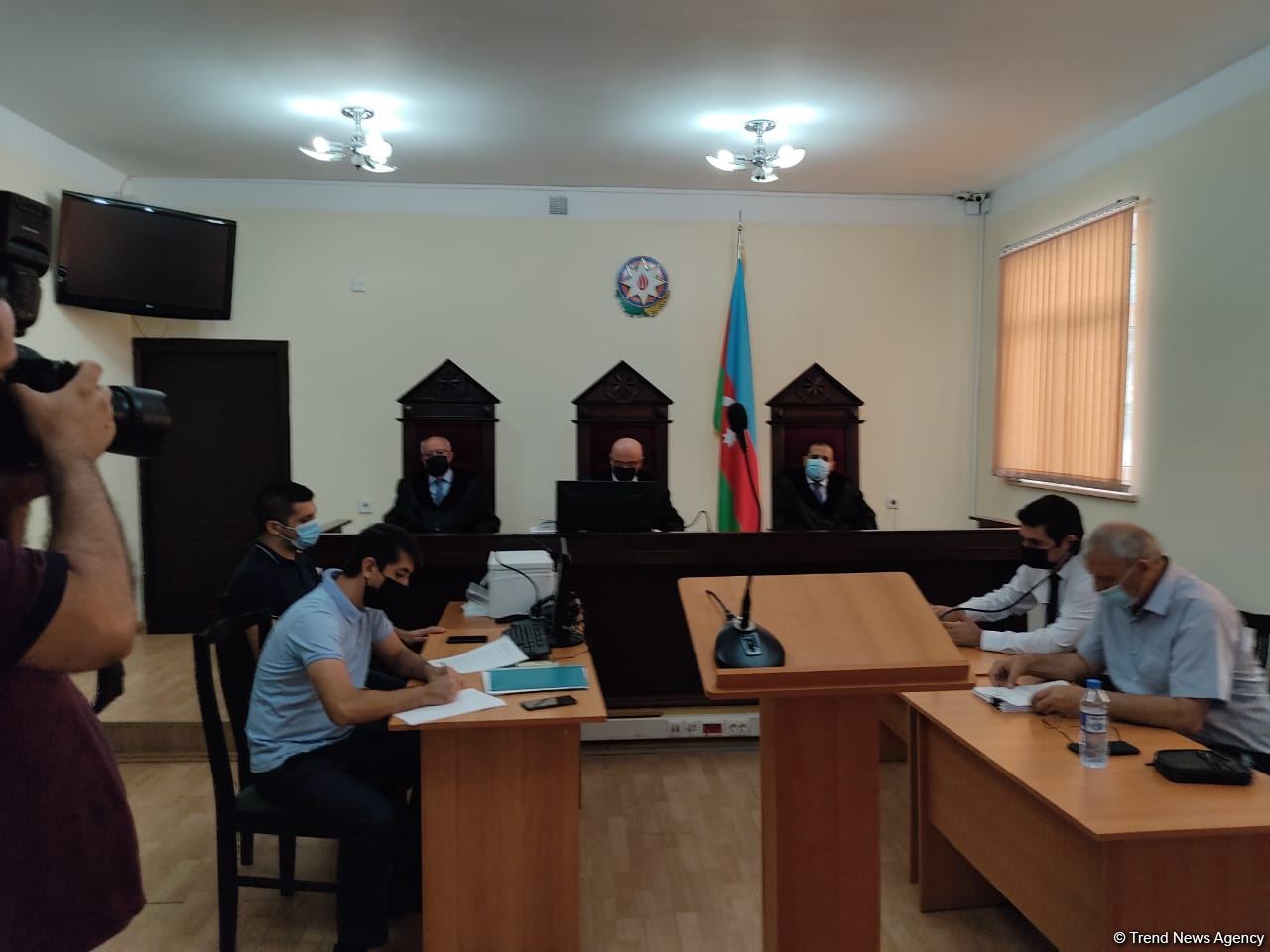 Erməni terrorçu silahlı birləşmənin daha 13 üzvünün məhkəməsi təxirə salınıb (FOTO)