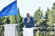 Prezident İlham Əliyevin və Aİ Şurasının Prezidenti Şarl Mişelin birgə mətbuat konfransı keçirilib (FOTO/VİDEO) (YENİLƏNİB-2)