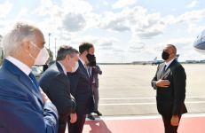 Prezident İlham Əliyevin Rusiyaya işgüzar səfəri başa çatıb (FOTO/VİDEO)(YENİLƏNİB-2)