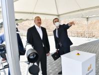 Prezident İlham Əliyev Daşkəsəndə “AzerGold” QSC-nin “Çovdar” İnteqrəolunmuş Regional Emal Sahəsinin fəaliyyəti ilə tanış olub, Azərbaycan Televiziyasına müsahibə verib (YENİLƏNİB) (FOTO/VİDEO)
