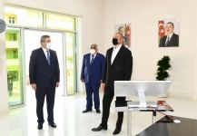Prezident İlham Əliyev Daşkəsən şəhərinin yenidən qurulan su təchizatı və kanalizasiya sistemləri üzrə görülən işlərlə tanış olub (YENİLƏNİB) (FOTO/VİDEO)