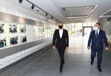 Prezident İlham Əliyev Goranboy Olimpiya İdman Kompleksinin açılışında iştirak edib (FOTO/VİDEO)(YENİLƏNİB)