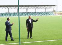 Prezident İlham Əliyev Goranboy Olimpiya İdman Kompleksinin açılışında iştirak edib (FOTO/VİDEO)(YENİLƏNİB)