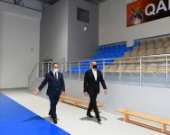 Prezident İlham Əliyev Goranboy Olimpiya İdman Kompleksinin açılışında iştirak edib (FOTO/VİDEO)(YENİLƏNİB)
