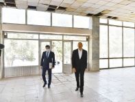 Azərbaycan Prezidenti Naftalan şəhər hava limanı ilə tanış olub (FOTO/VİDEO) (YENİLƏNİB)