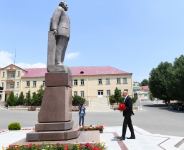 Prezident İlham Əliyev Daşkəsən rayonunda səfərdədir (FOTO/VİDEO)