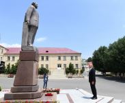 Prezident İlham Əliyev Daşkəsən rayonunda səfərdədir (FOTO/VİDEO)