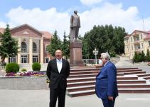 Prezident İlham Əliyev Daşkəsən rayonunda səfərdədir (FOTO/VİDEO)