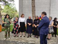 General Polad Həşimovun adına yaradılan parkın açılışı olub (FOTO)