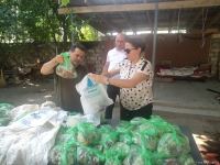 Deputat Sevil Mikayılovanın təşəbbüsü ilə Xudatda Qurban bayramı sovqatı paylanılıb (FOTO)