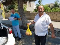 Deputat Sevil Mikayılovanın təşəbbüsü ilə Xudatda Qurban bayramı sovqatı paylanılıb (FOTO)
