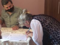 Deputat Sevil Mikayılovanın təşəbbüsü ilə Xudatda Qurban bayramı sovqatı paylanılıb (FOTO)