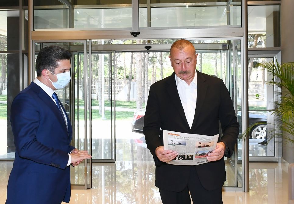 Prezident İlham Əliyev Naftalan Mərkəzi Sanatoriyasının açılışında iştirak edib (FOTO/VİDEO)(YENİLƏNİB)