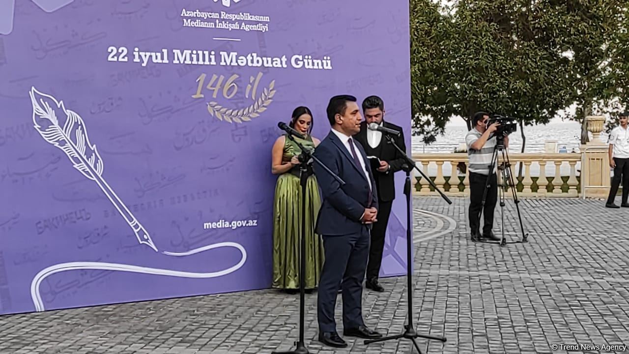 MEDİA-nın təşkilatçılığı ilə Milli Mətbuat və Jurnalistika Günü qeyd edilib (FOTO)