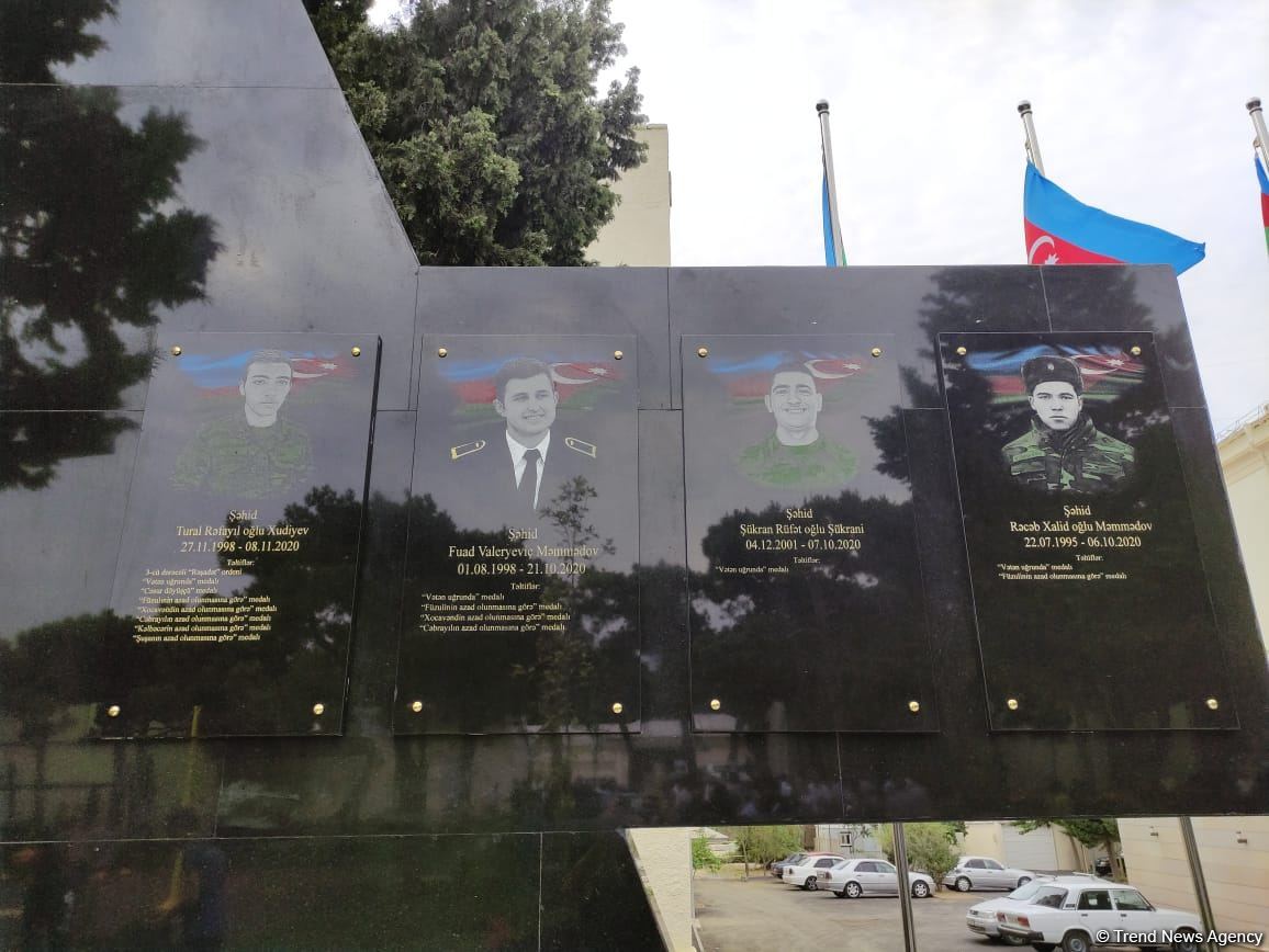 General Polad Həşimovun adına yaradılan parkın açılışı olub (FOTO)