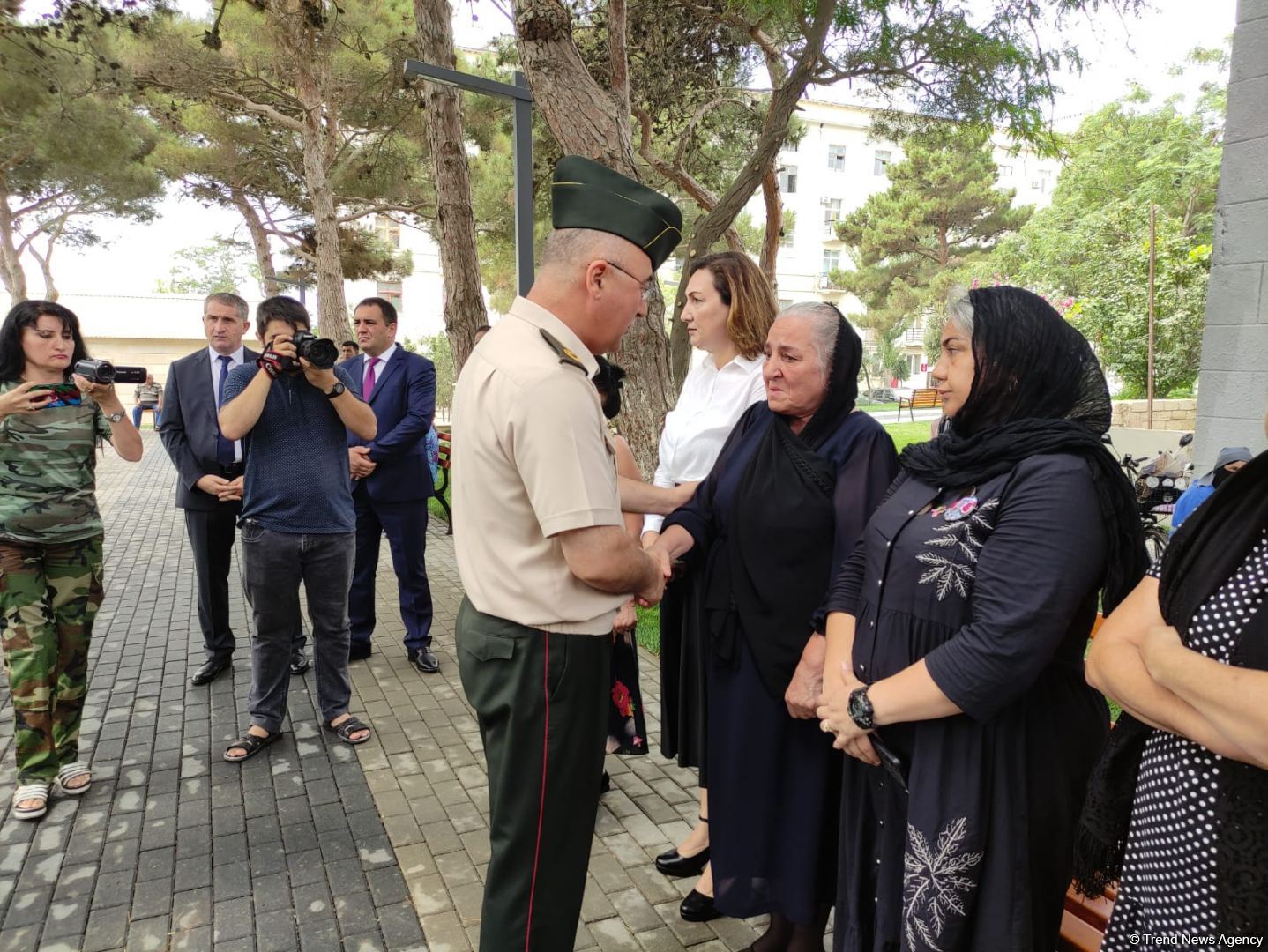 General Polad Həşimovun adına yaradılan parkın açılışı olub (FOTO)
