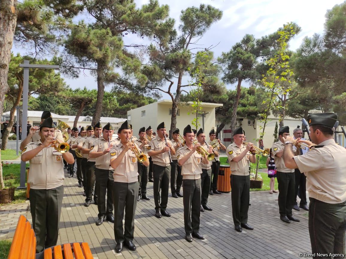 General Polad Həşimovun adına yaradılan parkın açılışı olub (FOTO)