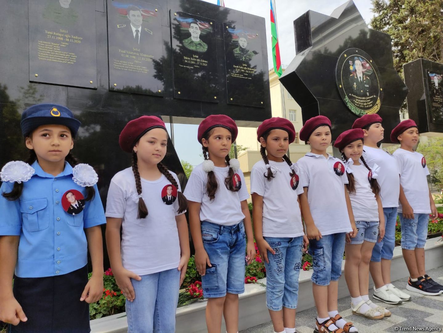 General Polad Həşimovun adına yaradılan parkın açılışı olub (FOTO)