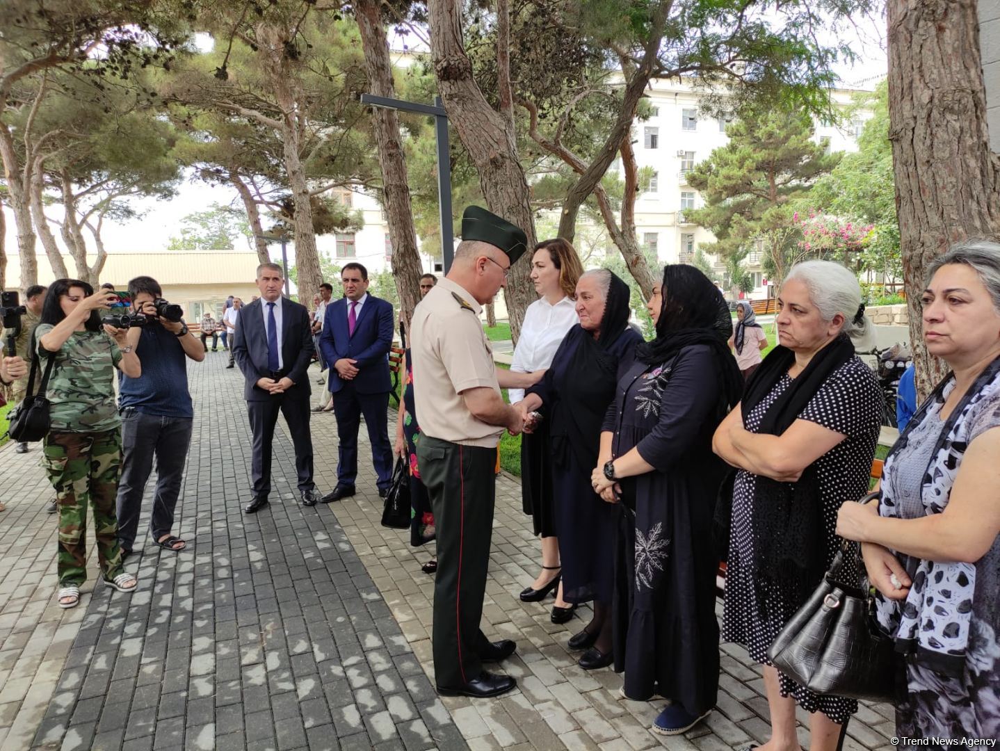 General Polad Həşimovun adına yaradılan parkın açılışı olub (FOTO)
