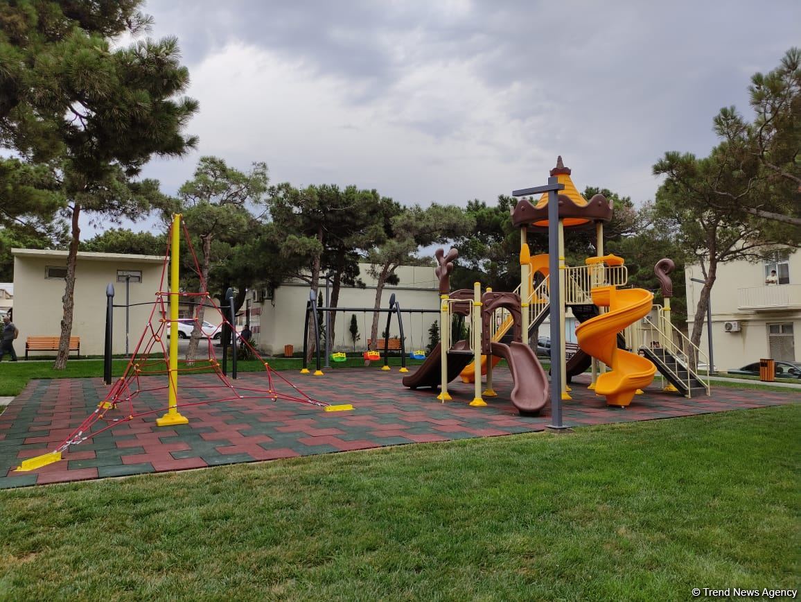 General Polad Həşimovun adına yaradılan parkın açılışı olub (FOTO)