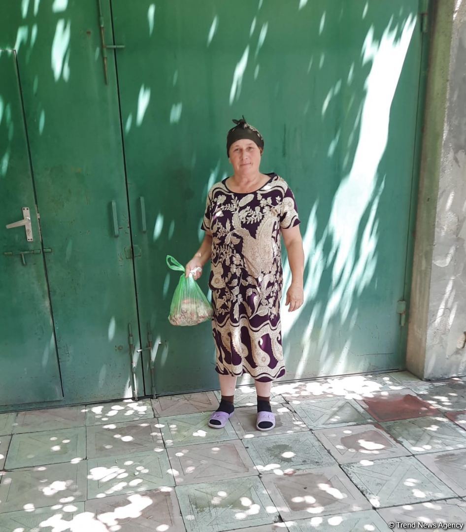 Deputat Sevil Mikayılovanın təşəbbüsü ilə Xudatda Qurban bayramı sovqatı paylanılıb (FOTO)