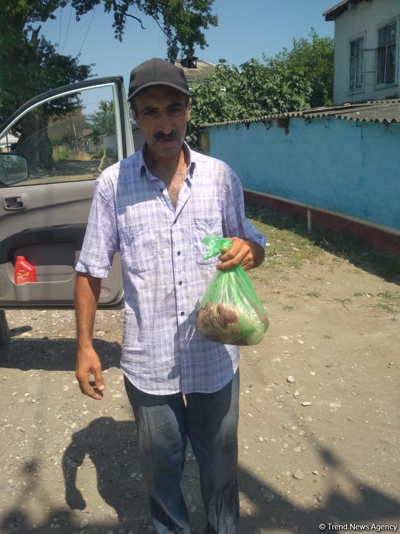 Deputat Sevil Mikayılovanın təşəbbüsü ilə Xudatda Qurban bayramı sovqatı paylanılıb (FOTO)