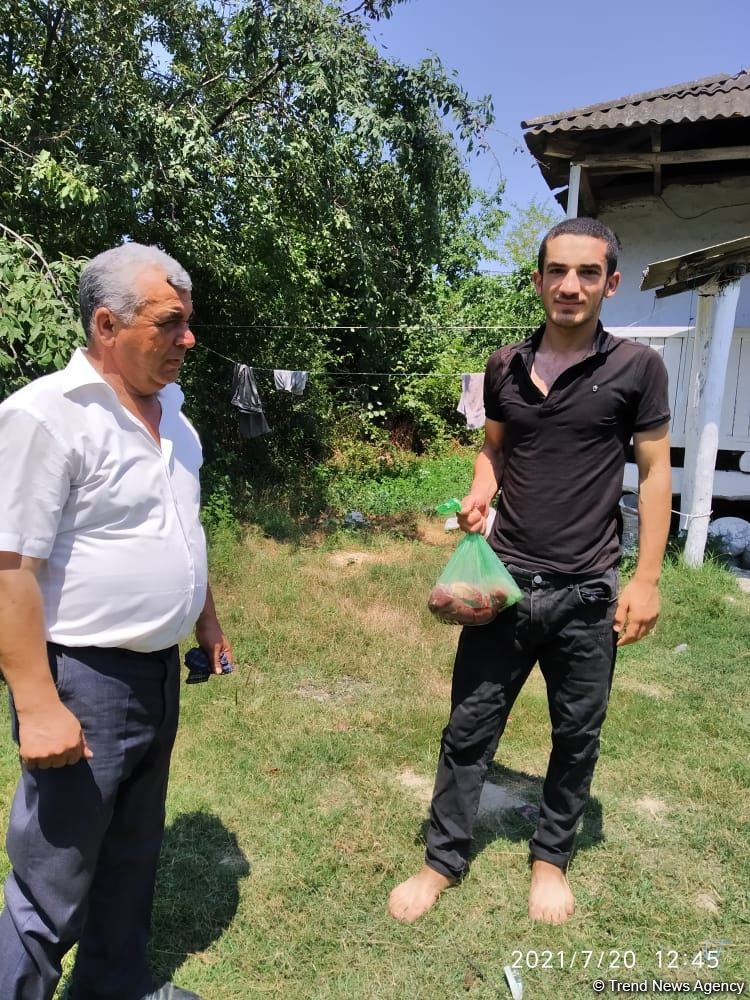Deputat Sevil Mikayılovanın təşəbbüsü ilə Xudatda Qurban bayramı sovqatı paylanılıb (FOTO)