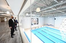 Prezident İlham Əliyev Goranboy Olimpiya İdman Kompleksinin açılışında iştirak edib (FOTO/VİDEO)(YENİLƏNİB)