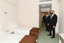 Prezident İlham Əliyev Goranboy Olimpiya İdman Kompleksinin açılışında iştirak edib (FOTO/VİDEO)(YENİLƏNİB)