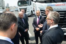 Rusiyanın "KamAZ" şirkəti ilə Gəncə Avtomobil Zavodu arasında memorandum imzalanıb (FOTO)