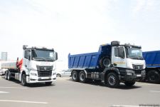 Rusiyanın "KamAZ" şirkəti ilə Gəncə Avtomobil Zavodu arasında memorandum imzalanıb (FOTO)