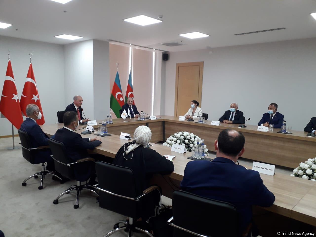 Azərbaycana səfər çox faydalı keçdi - Numan Kurtulmuş (FOTO)