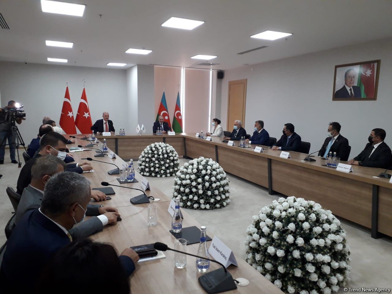 Azərbaycana səfər çox faydalı keçdi - Numan Kurtulmuş (FOTO)
