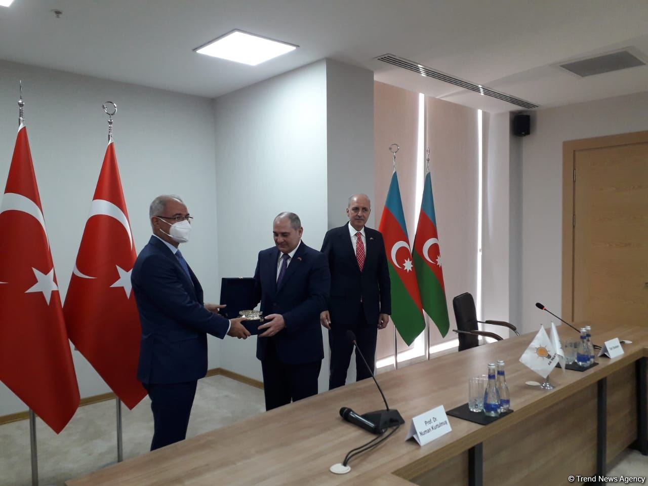 Azərbaycana səfər çox faydalı keçdi - Numan Kurtulmuş (FOTO)