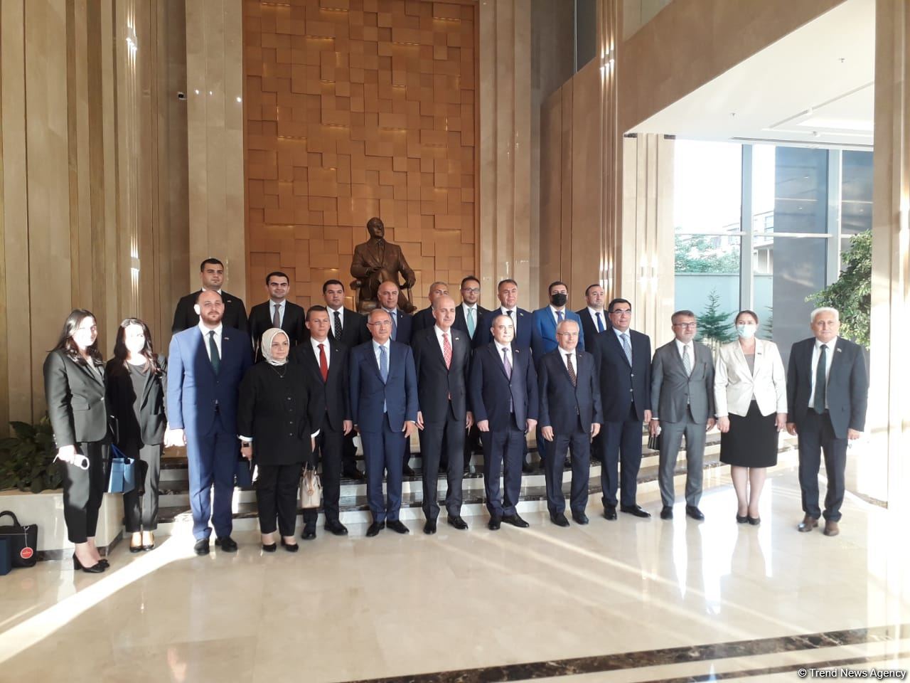 Azərbaycana səfər çox faydalı keçdi - Numan Kurtulmuş (FOTO)
