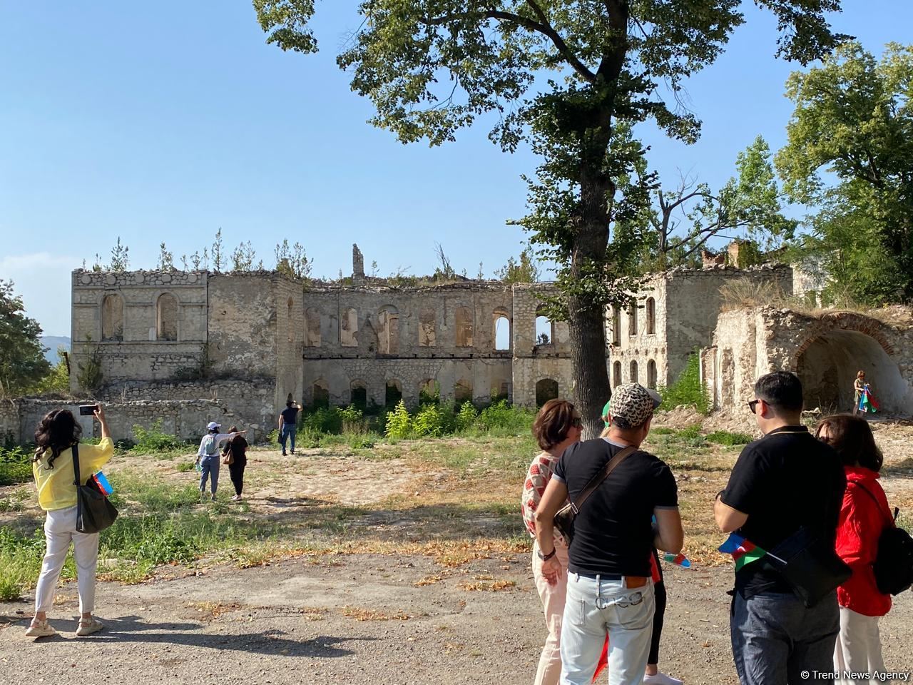 Azərbaycan diaspor nümayəndələrinin Şuşaya səfəri yekunlaşıb (FOTO/VİDEO)