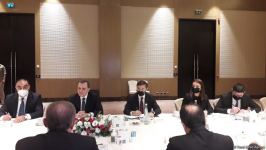 Mustafa Şentopla Ceyhun Bayramov görüş keçirib (FOTO) (ƏLAVƏ OLUNUB)