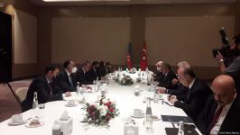Mustafa Şentopla Ceyhun Bayramov görüş keçirib (FOTO) (ƏLAVƏ OLUNUB)