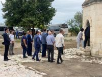 Əlaqələndirmə Qərargahının nəzdindəki İdarələrarası Mərkəzin İşçi Qrupunun üzvləri Ağdama səfər ediblər (FOTO) (ƏLAVƏ OLUNUB)