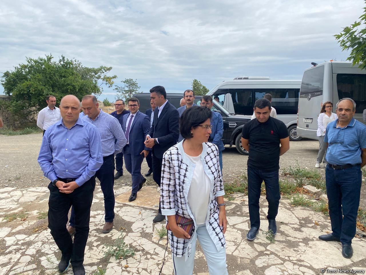 Əlaqələndirmə Qərargahının nəzdindəki İdarələrarası Mərkəzin İşçi Qrupunun üzvləri Ağdama səfər ediblər (FOTO) (ƏLAVƏ OLUNUB)