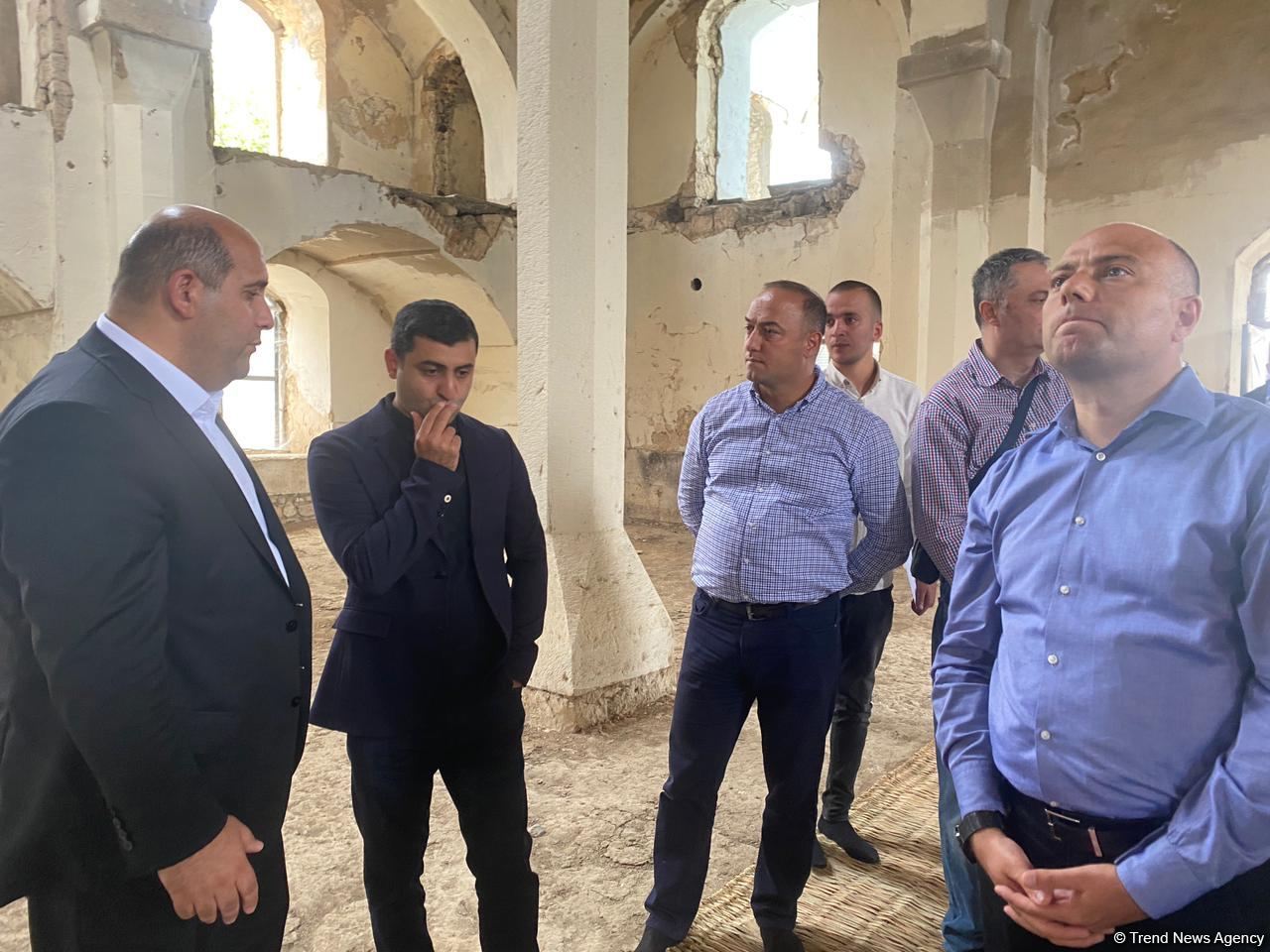 Əlaqələndirmə Qərargahının nəzdindəki İdarələrarası Mərkəzin İşçi Qrupunun üzvləri Ağdama səfər ediblər (FOTO) (ƏLAVƏ OLUNUB)
