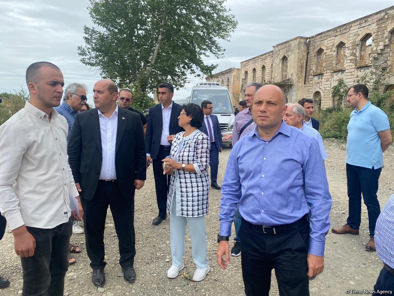 Əlaqələndirmə Qərargahının nəzdindəki İdarələrarası Mərkəzin İşçi Qrupunun üzvləri Ağdama səfər ediblər (FOTO) (ƏLAVƏ OLUNUB)