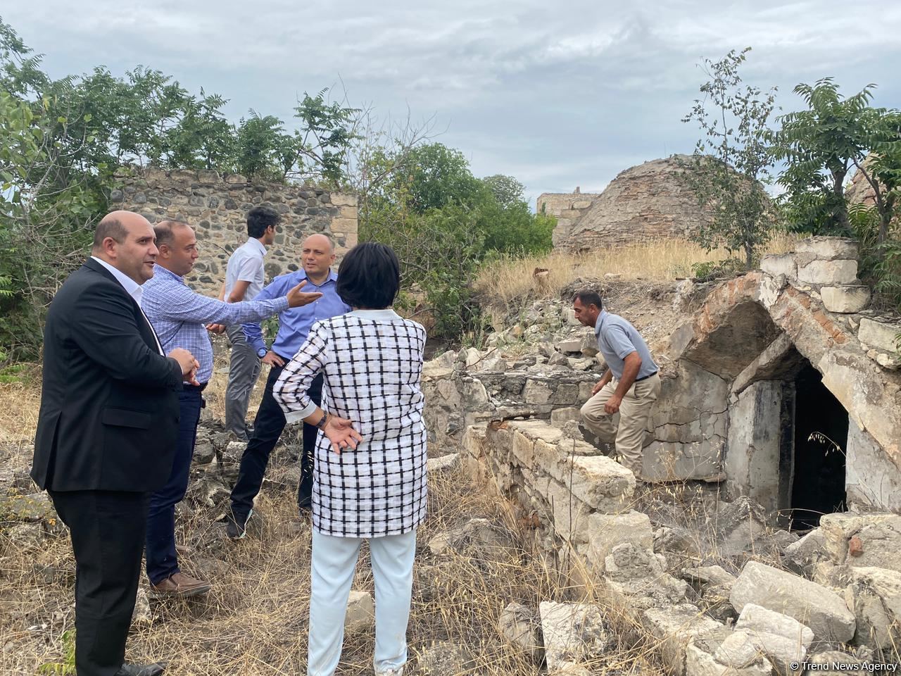 Əlaqələndirmə Qərargahının nəzdindəki İdarələrarası Mərkəzin İşçi Qrupunun üzvləri Ağdama səfər ediblər (FOTO) (ƏLAVƏ OLUNUB)