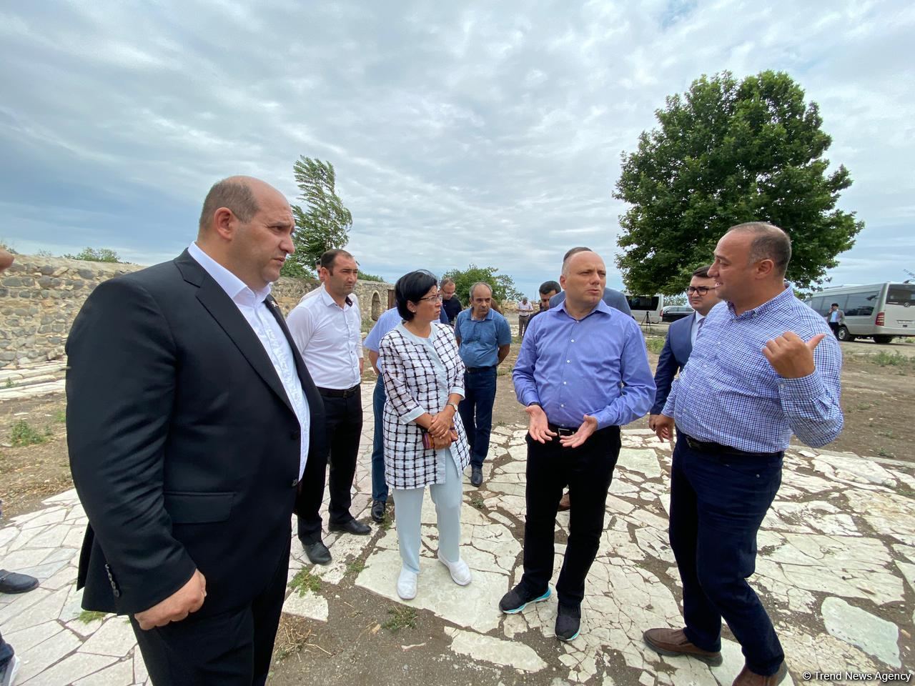 Əlaqələndirmə Qərargahının nəzdindəki İdarələrarası Mərkəzin İşçi Qrupunun üzvləri Ağdama səfər ediblər (FOTO) (ƏLAVƏ OLUNUB)