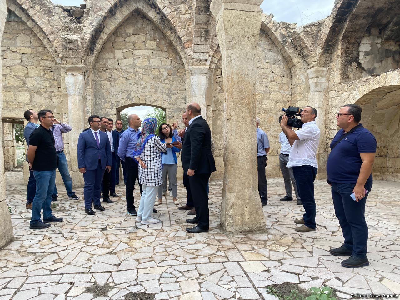 Əlaqələndirmə Qərargahının nəzdindəki İdarələrarası Mərkəzin İşçi Qrupunun üzvləri Ağdama səfər ediblər (FOTO) (ƏLAVƏ OLUNUB)