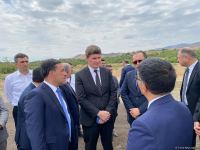 Əlaqələndirmə Qərargahının nümayəndələri Zəfər yolununda aparılan işlər və minatəmizləmə prosesilə tanış olublar (FOTO)