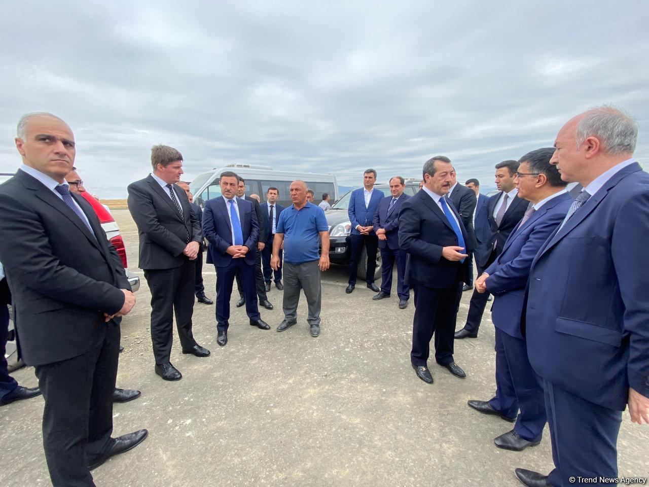 Əlaqələndirmə Qərargahının nəzdindəki İdarələrarası Mərkəzin nümayəndələri Füzuliyə səfər edib (FOTO)